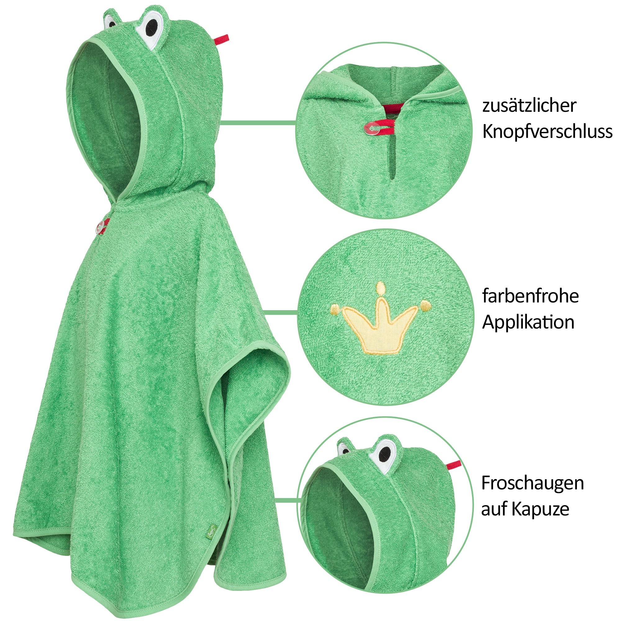 Badeponcho Froschkönig - Smithy