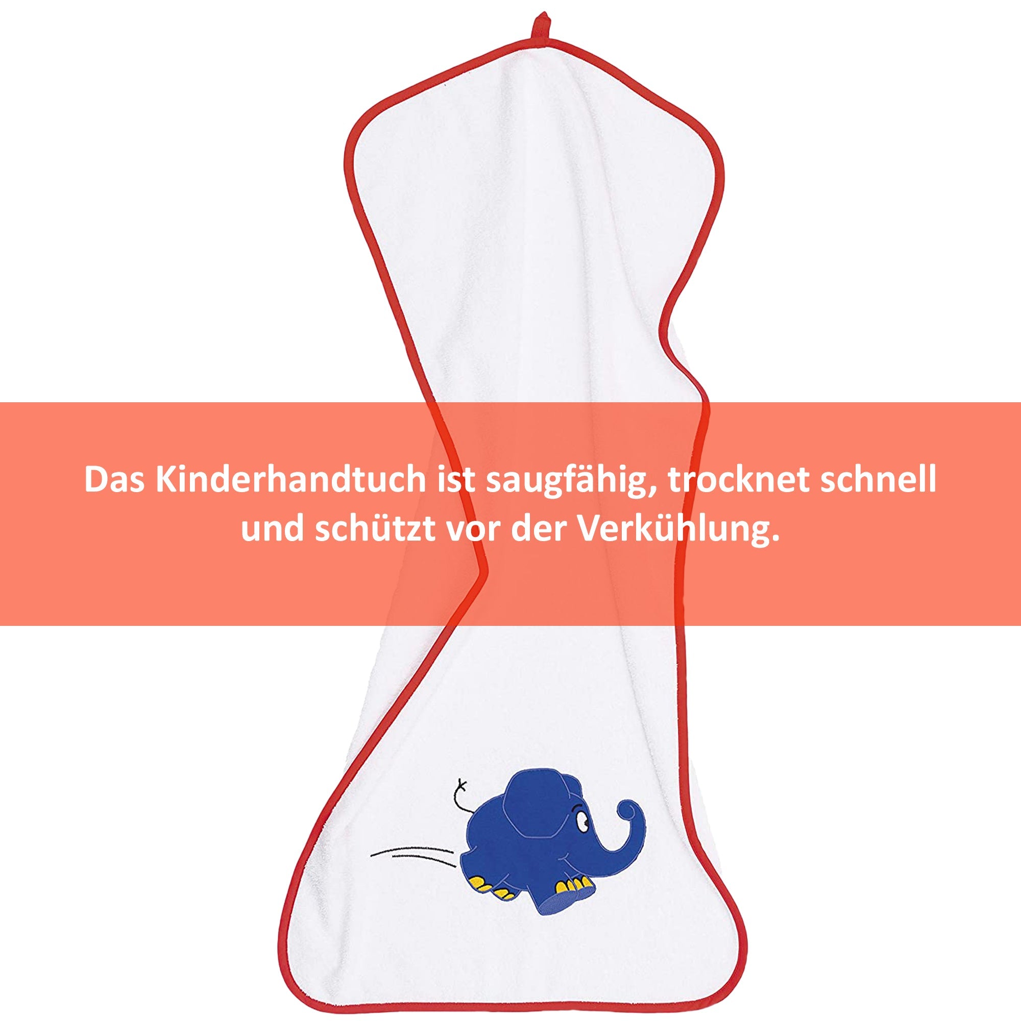 Handtuch Elefant, 50 x 100 - Smithy
