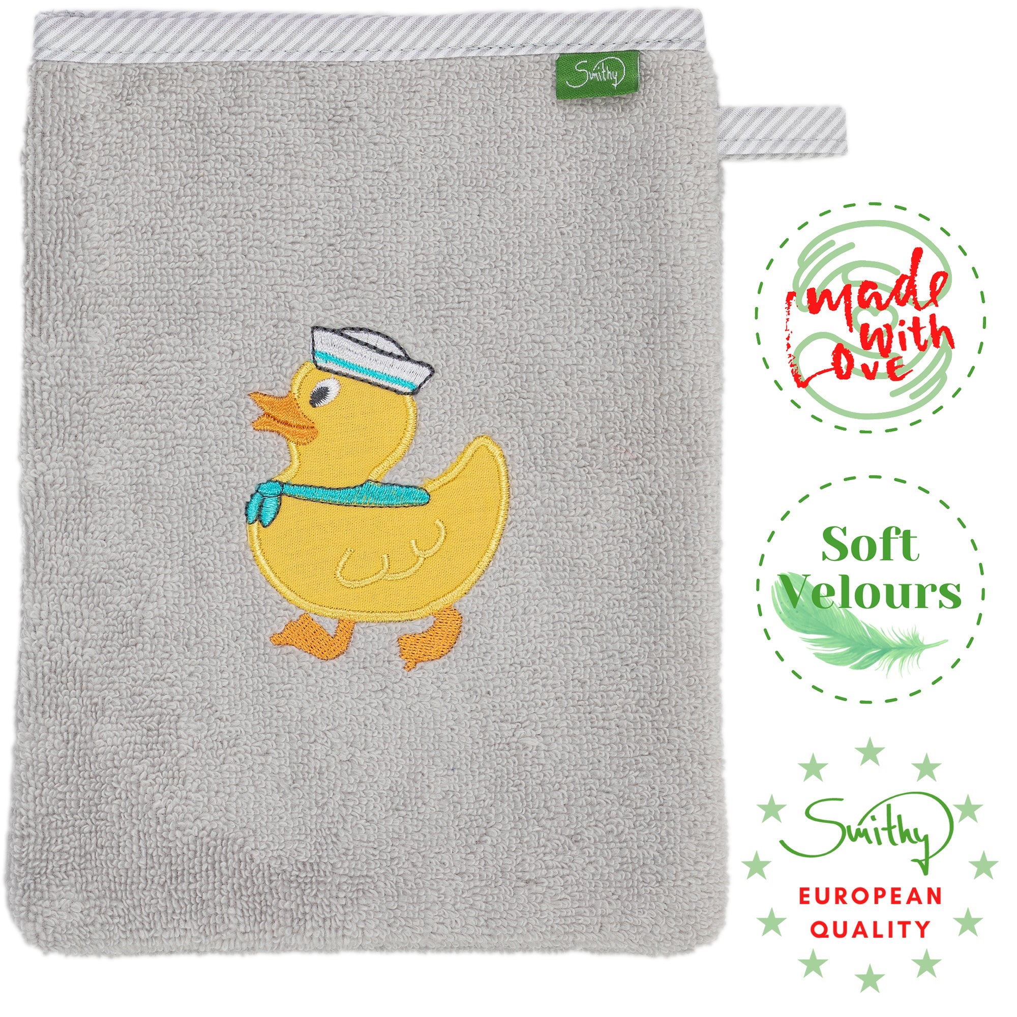 Premium Waschhandschuh Ente - Smithy