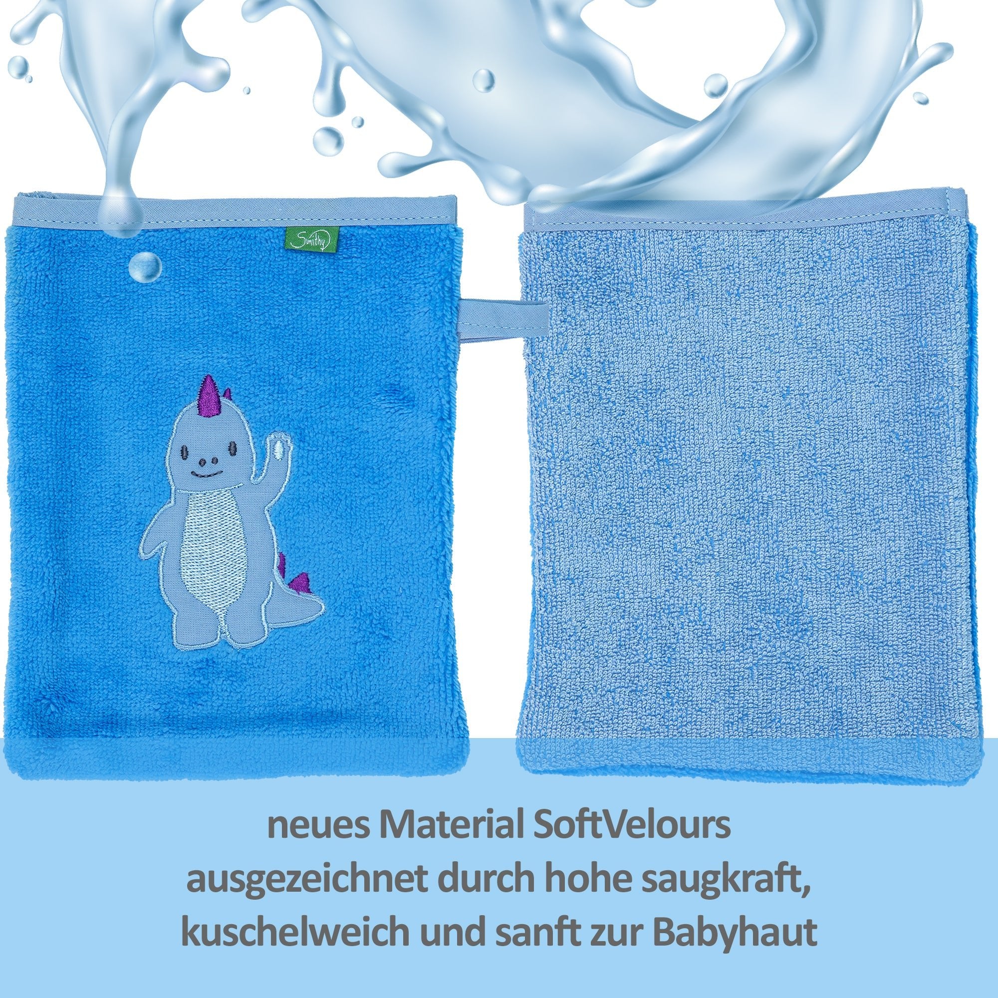 Waschhandschuh Dino - Smithy