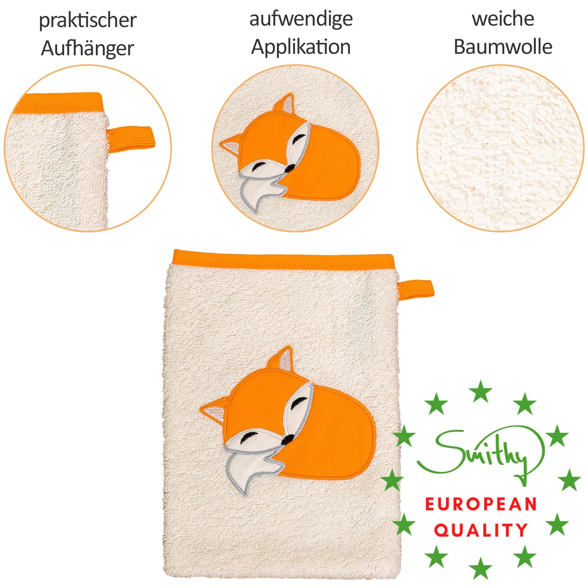 Waschhandschuh Fuchs - Smithy