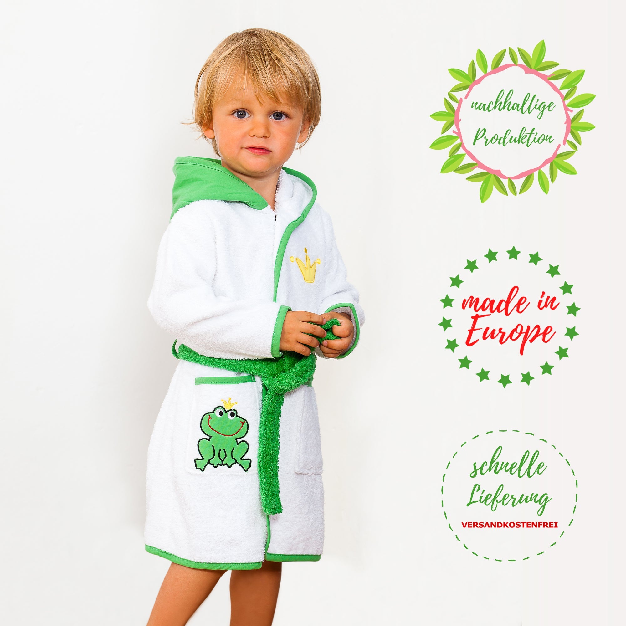 Waschhandschuh zum Spielen Frosch - Smithy