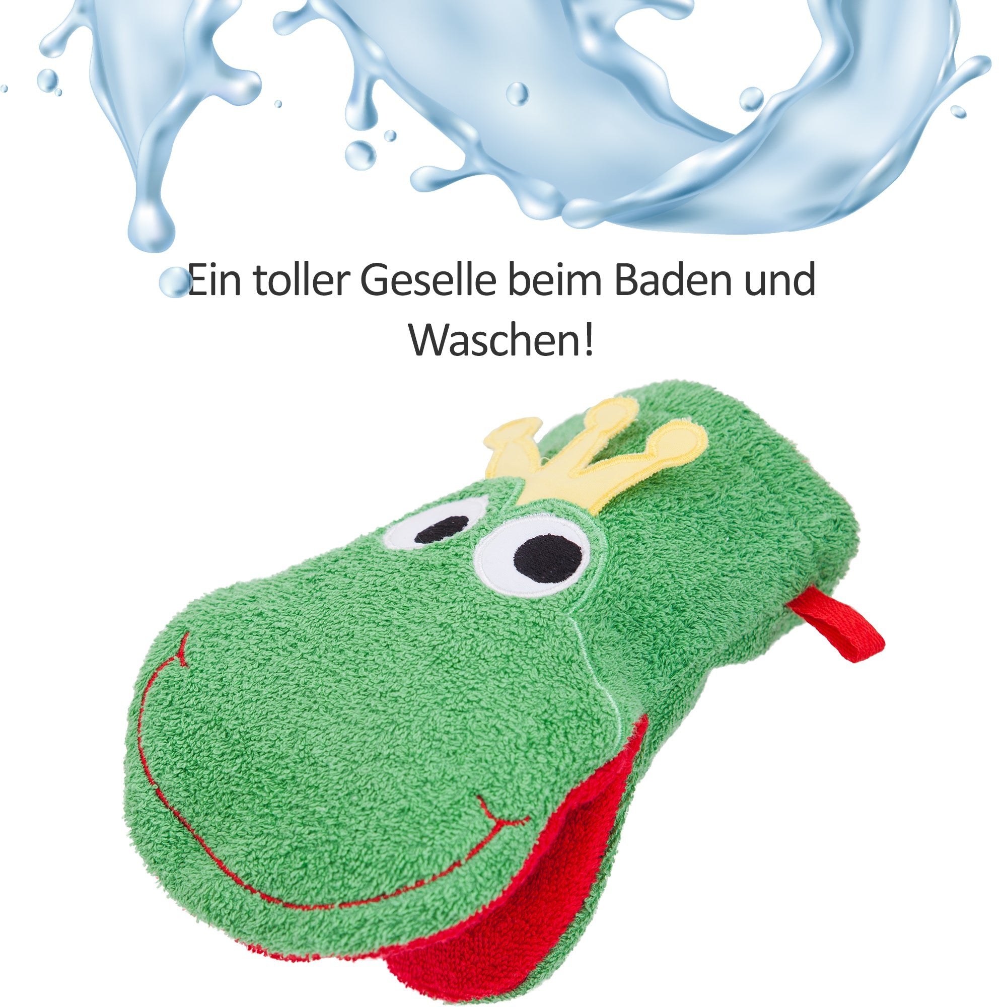 Waschhandschuh zum Spielen Frosch - Smithy