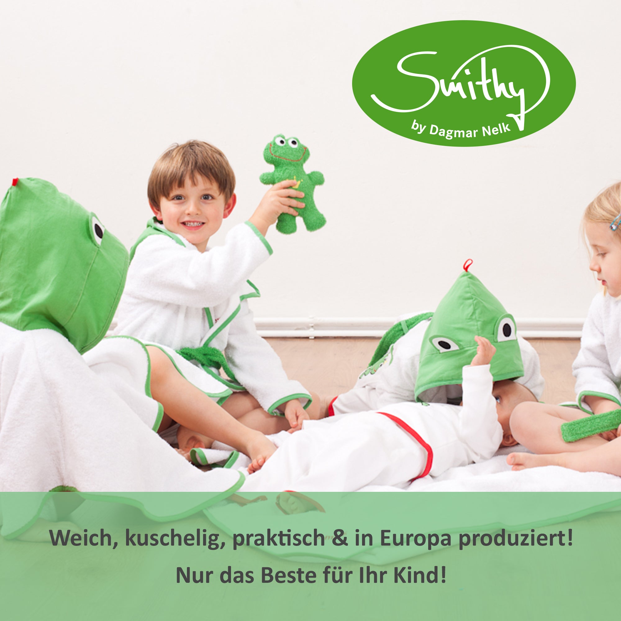Waschhandschuh zum Spielen Frosch - Smithy