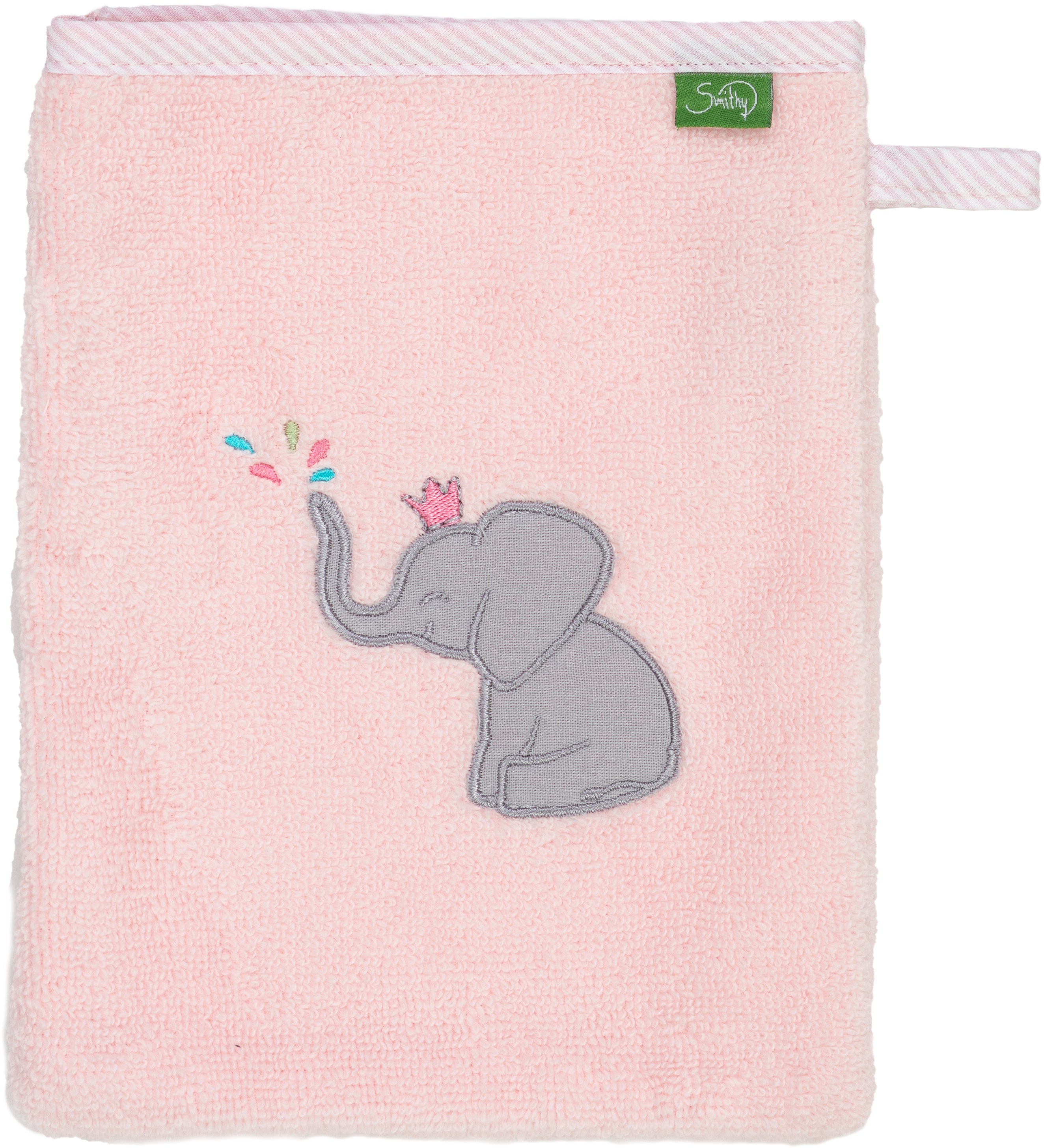 Premium Waschhandschuh Elefant
