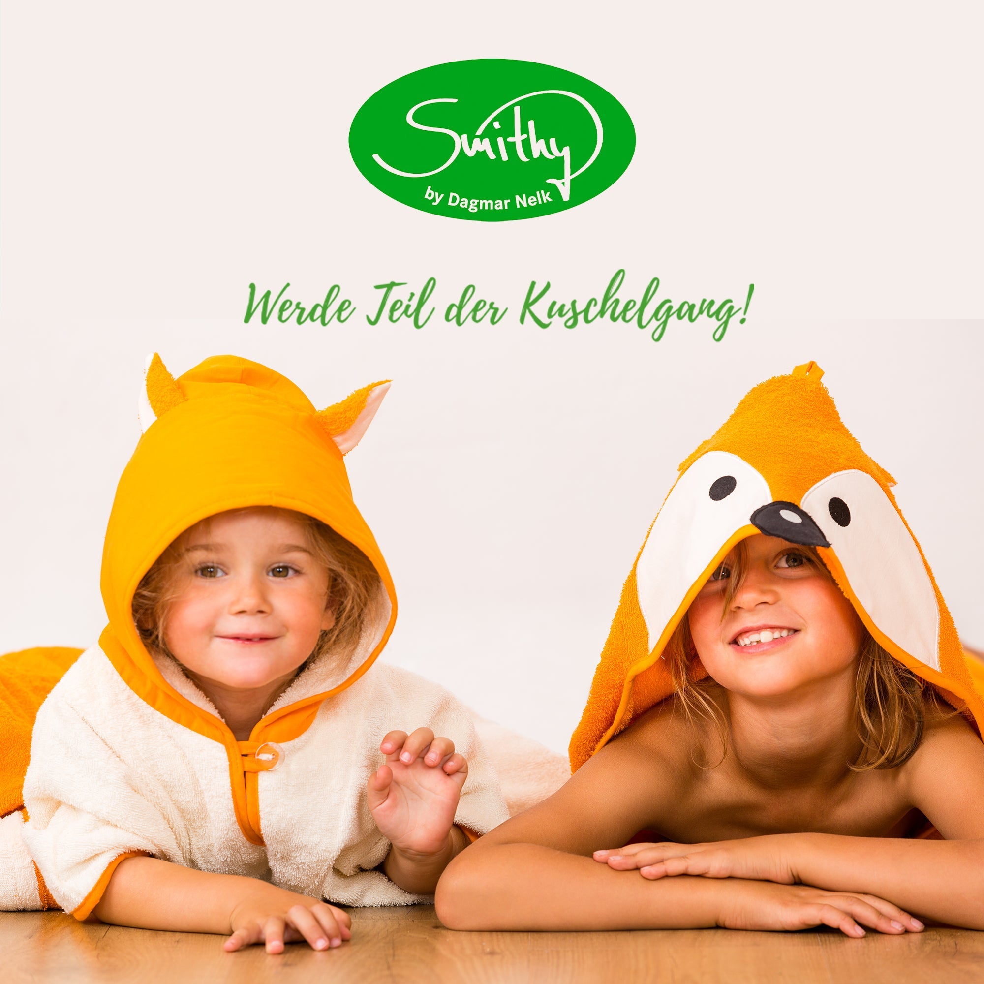 Bademantel Fuchs für Kinder - Smithy