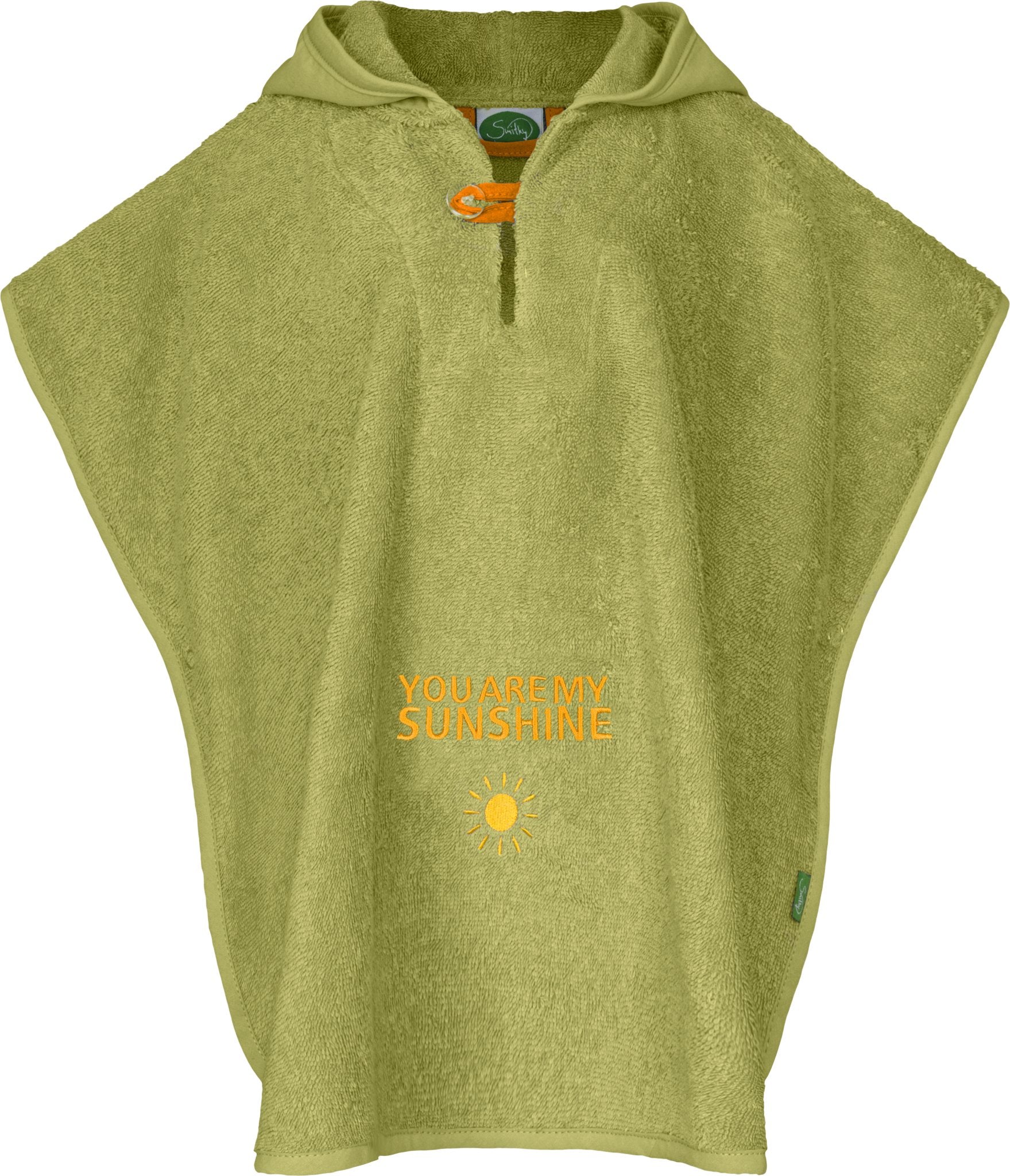 Badeponcho "sunshine" BIO - Baumwolle, moos - Smithy