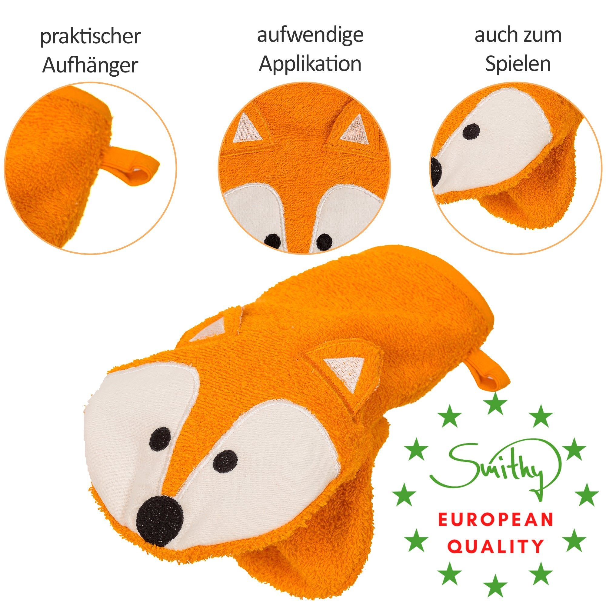 Spiel - Waschhandschuh Fuchs - Smithy