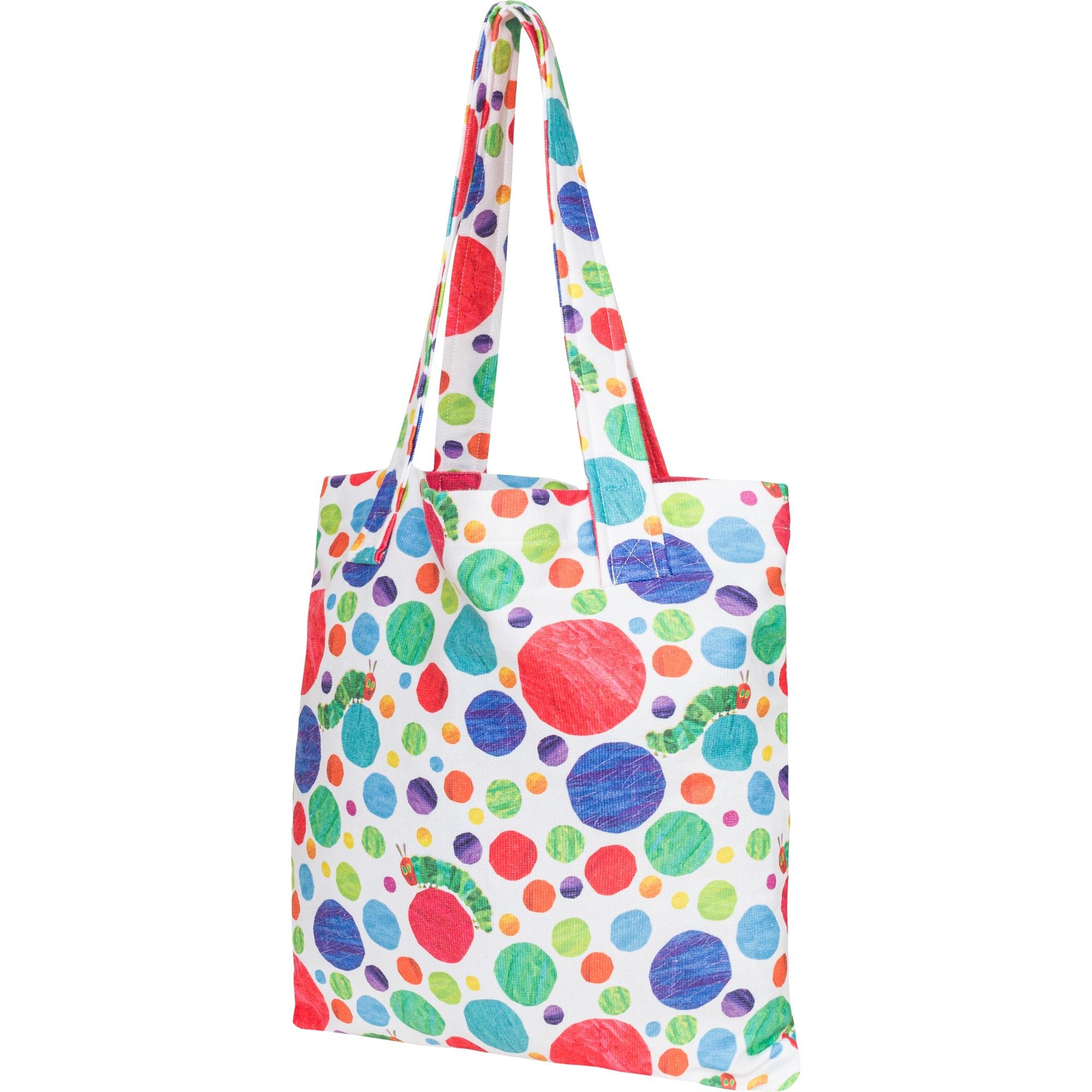 Tote Bag Raupe Nimmersatt Druck, 40 x 38 - Smithy