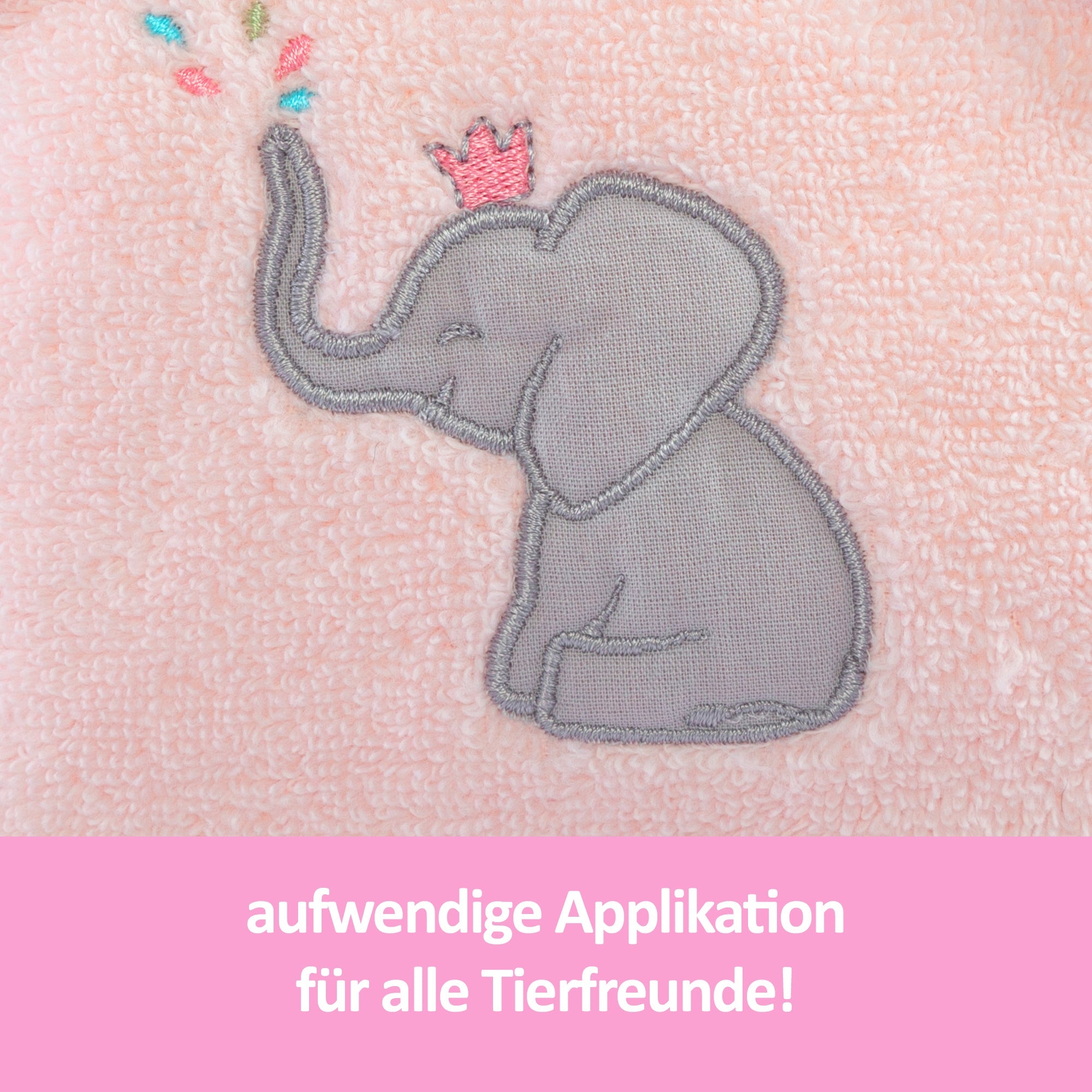 Waschtasche Elefant, rosa - Smithy